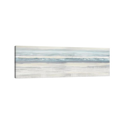Boundless Aqu by Jake Messina - Wrapped Canvas Panoramic Painting