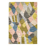Deer Leap Coral Hand Hooked Wool Rug