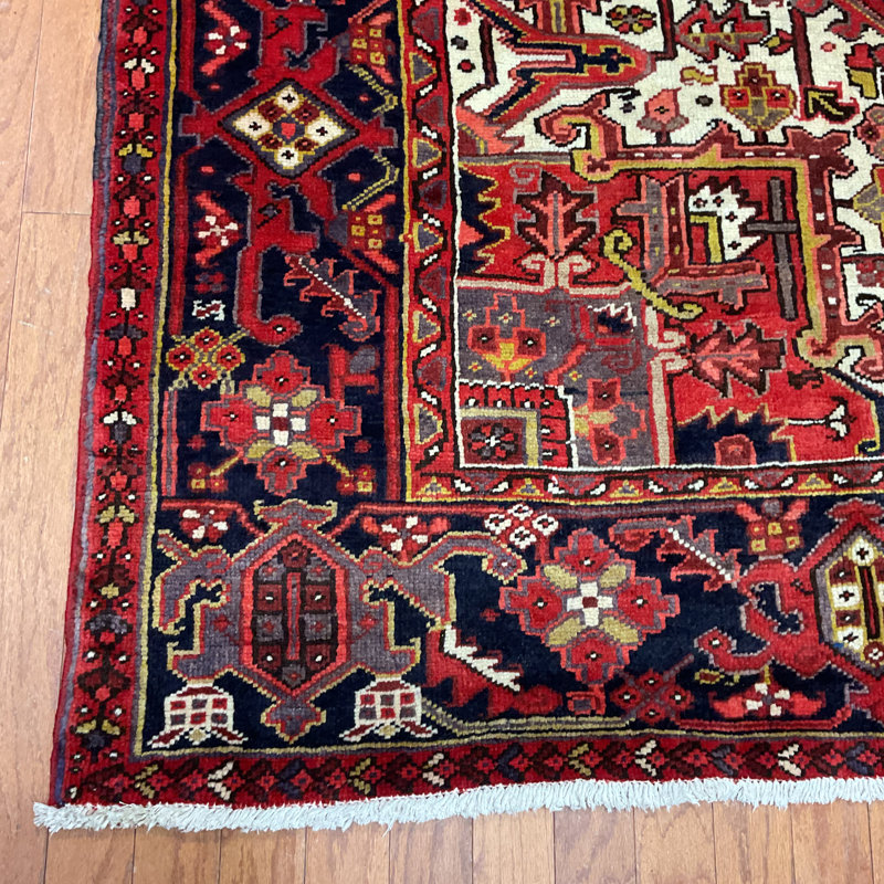 HERAT ORIENTAL Handmade Heriz Wool Rug