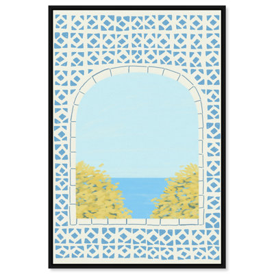 Mediterranean Window II Print by Oliver Gal