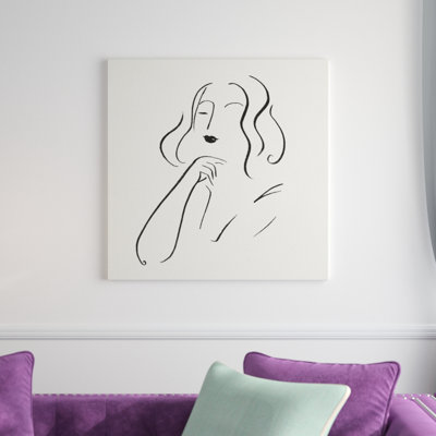 Simple Study I by Victoria Borges - Wrapped Canvas Print