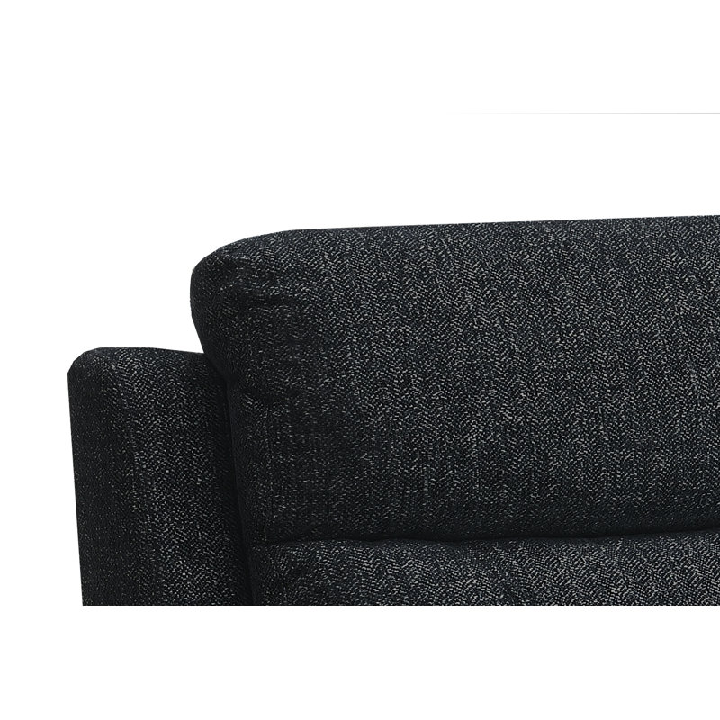 Coombs 2 Seater Electric Reclining Loveseat, Black