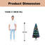 Lighted Artificial Christmas Tree-689852190