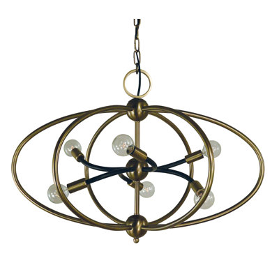 Camareon 6 - Light Geometric Chandelier
