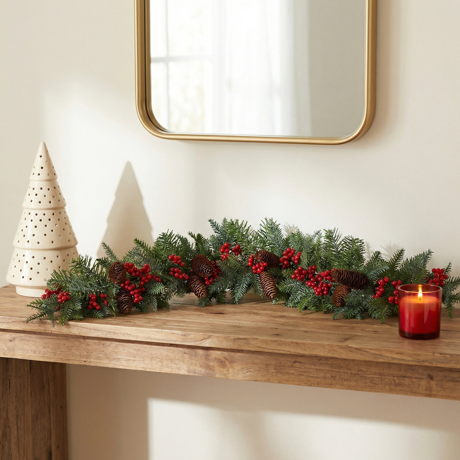 40'' in. Faux Garland