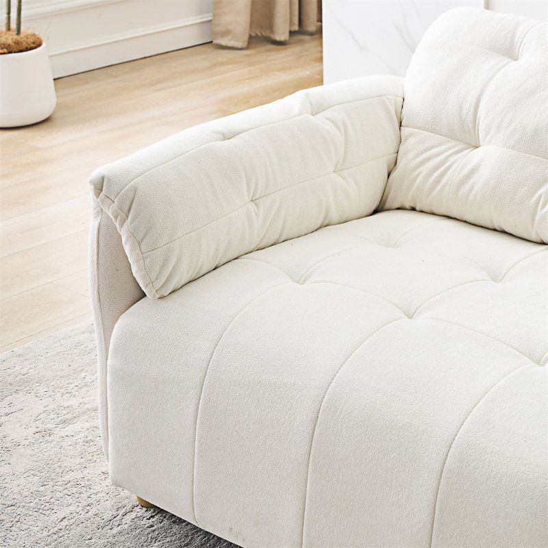 Upholstered Sofa, Beige