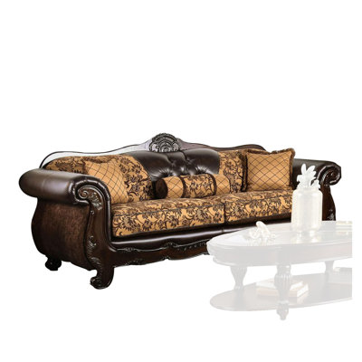 Aleksandar Upholstered 93 " Chenille Sofa