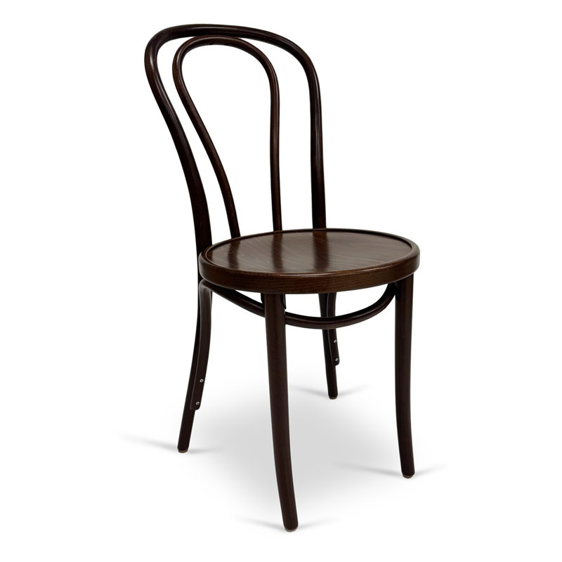 GB-118 VS LQ Side Chair, Walnut Lacquer