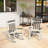 3-Piece Porch Rocking Chair Set