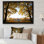 «Sunrise On Autumn Oak Grove», œuvre d'art traditionnelle sur toile