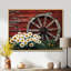 Craighead Countryside Sunflowers By The Wagon Wheel - Art mural tournesols-537644338-782624724-537644329