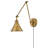 Arti Medium Long Swing Arm Single Light Wall Sconce w/ Power Switch-40550222