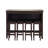 Drop Leaf Table W/ 4 Dining Stools