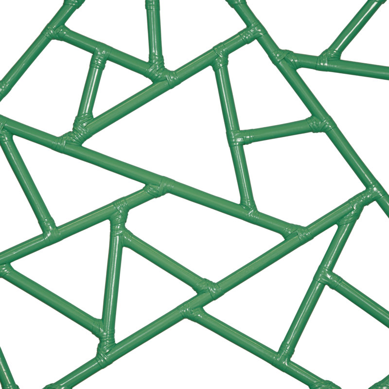 Tiffany Collection Open-Frame Headboard, Bright Green, Twin