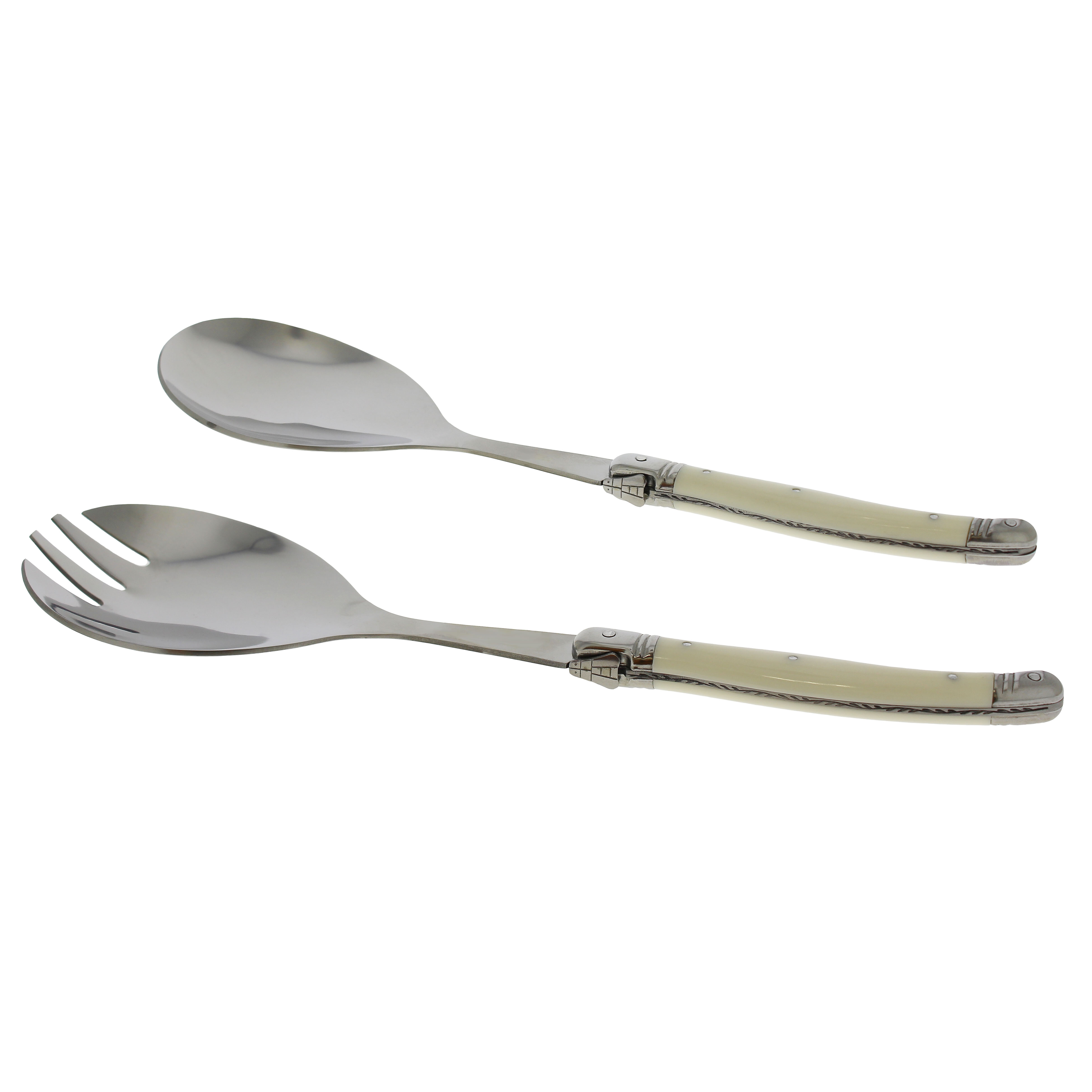 Laguiole Stainless Steel Salad Servers