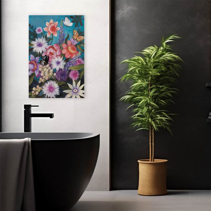 Butterfly Garden Delight, H 24 po x l 16 po