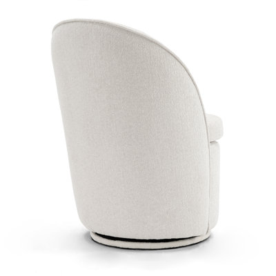 Upholstered Swivel Accent Vanity Stool