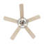 Ventilateur de plafond réversible à 5 pales avec télécommande-2100257621