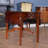 Solid Wood End Table with Storage