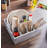 Silverware Caddy With 6 Compartments For Plate Cup Fork Spoon