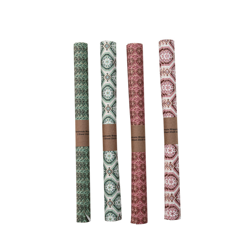 Artisan Patterned Handmade Wrapping Paper