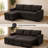 Gadalia Modern L-Shaped Sectional Sleeper Sofa with Storage Chaise, Pull-Out Bed Design – Reversible Velvet Couch for Small Spaces-20531762