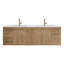 Ensemble de meuble-lavabo double mural 72 po Spring-1392428447