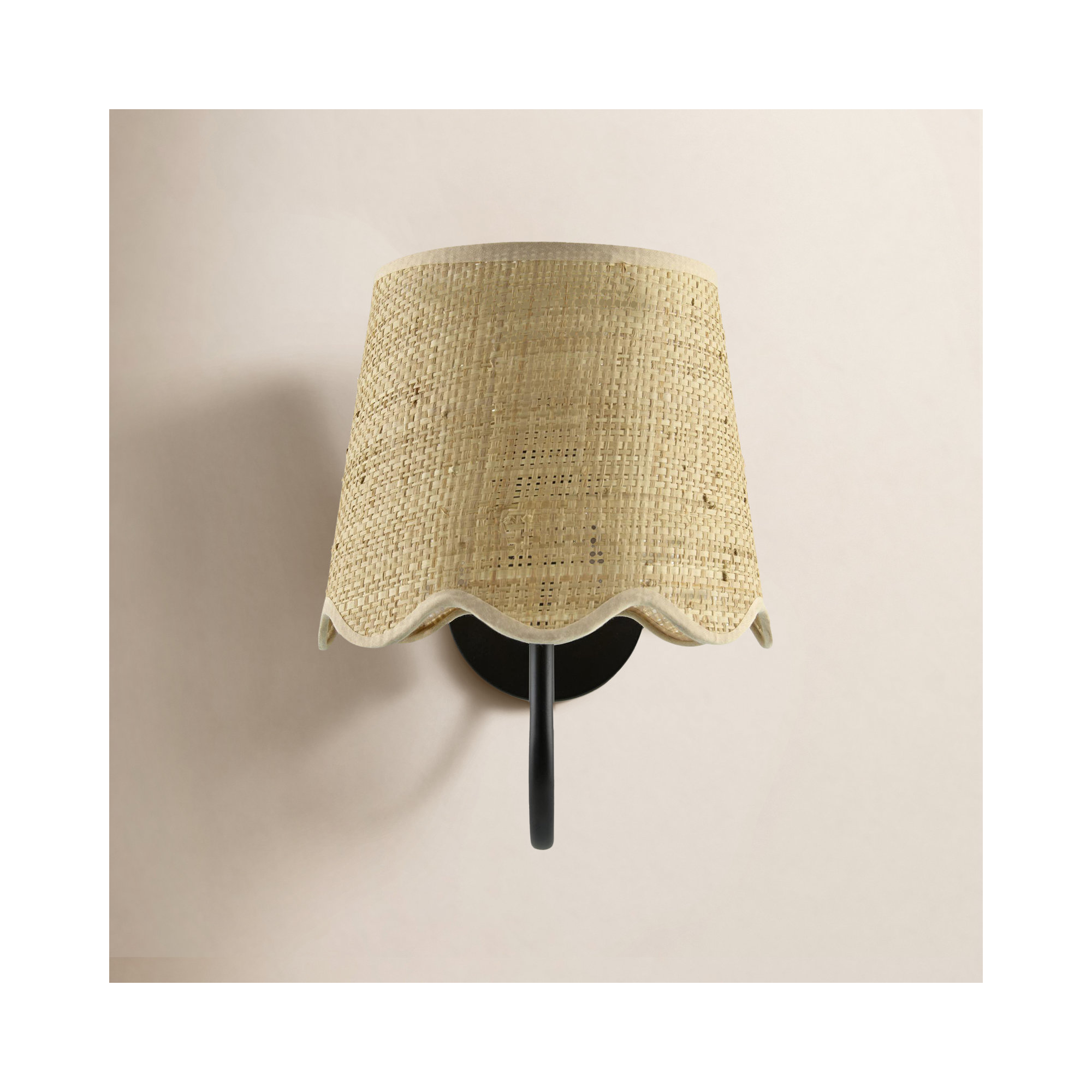 Dashiyah 1-Light Dimmable Swing Arm Wall Sconce, Matte Black