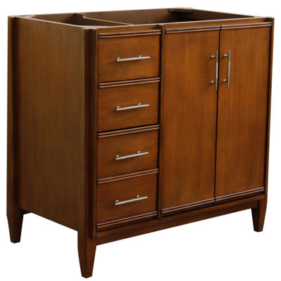 Base de meuble-lavabo simple l 36 po x P 22 po x H 35 po Dairl
