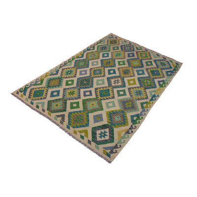 Madison-Mae Wool Geometric Indoor Rug
