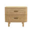 Table de chevet 2 tiroirs Solara-124410486