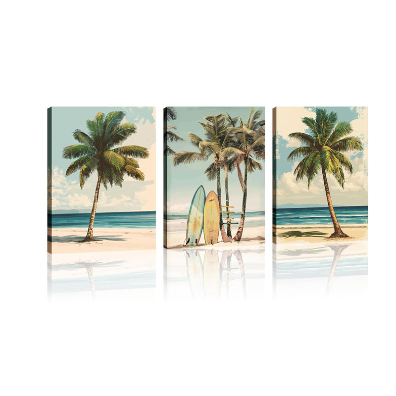 3 Piece Wrapped Canvas Print