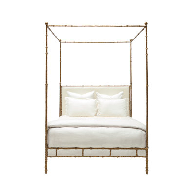 Diego Eastern King Upholstered Canopy Bed