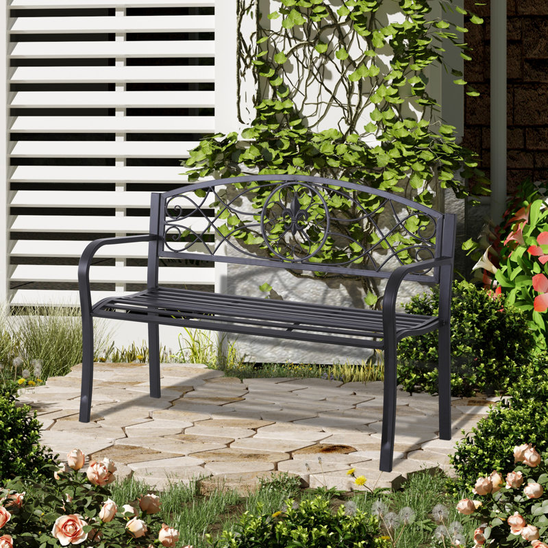 Fenham Metal Outdoor Bench