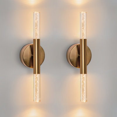 2-Light Dimmable Bathroom LED vanity light