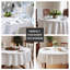 100% Egyptian Cotton Hotel Quality Table Cloth round-1300122449