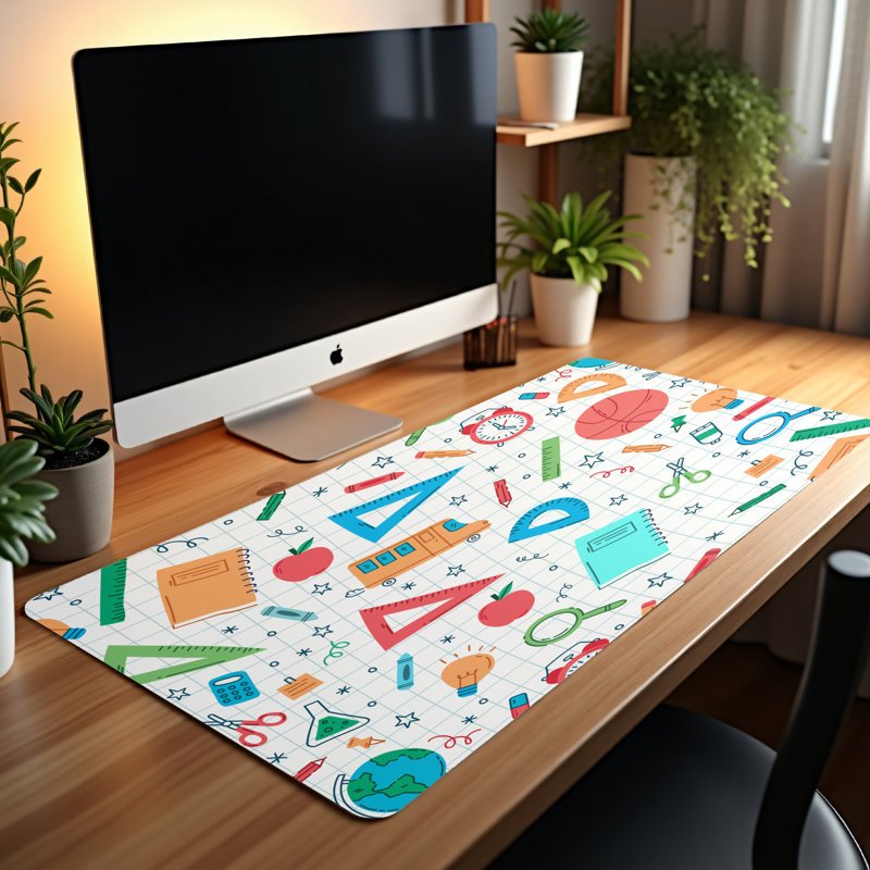 Polyester Desk Pad, 23.6x13.8