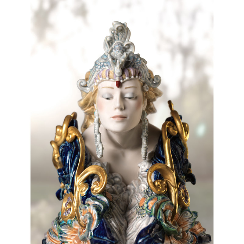 Winged Beauty Woman Figurine