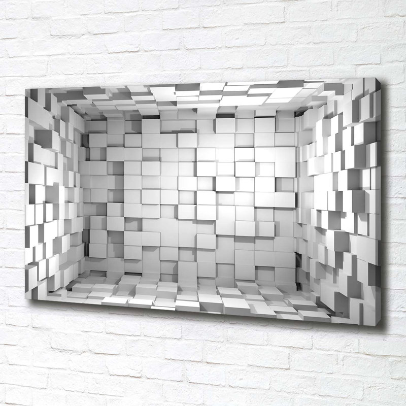 Cubes - Wrapped Canvas Print
