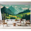 Murale pelez et collez de qualité supérieure - Paysage de montagne-447647179