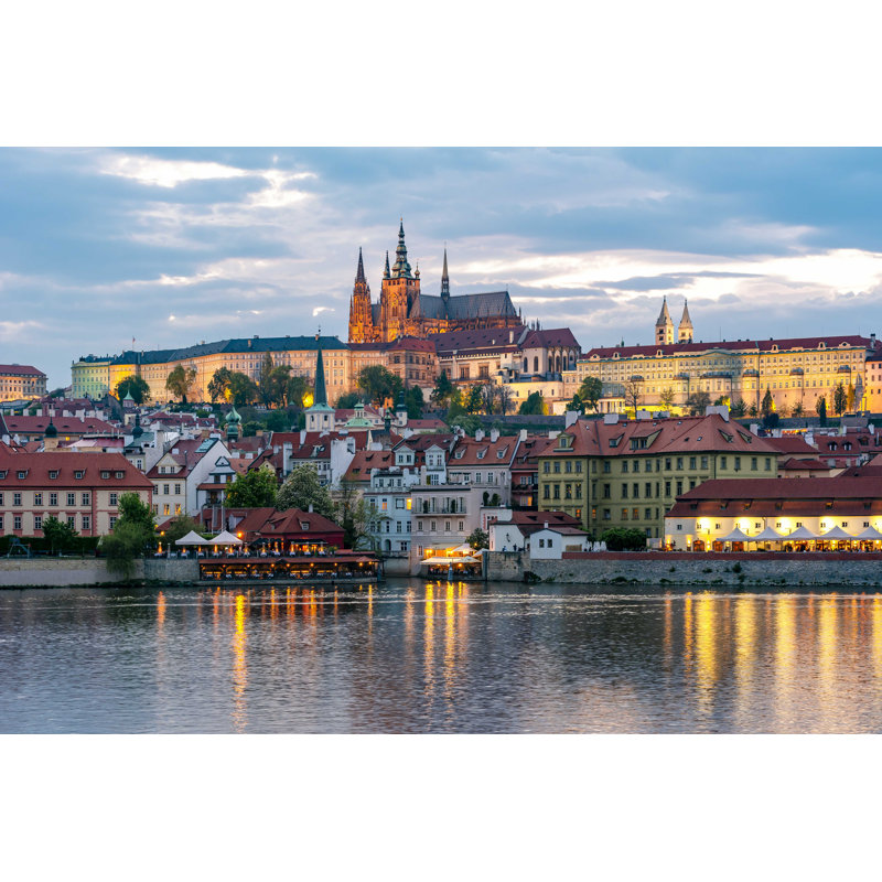 " Prague Castle ", 12" W x 8" H  