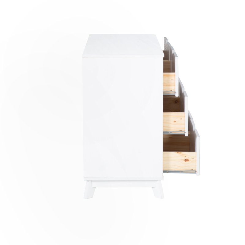 Marialana 4 Piece Bedroom Set, White, Twin