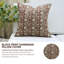 Coussin à motif de fleurs fabriqué à la main Fabividine-111113679-111113674