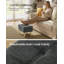40cm Wide Clear Utility Stool Ottoman-398563293