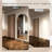 Oversized Arched Frameless Full Length Floor Mirror with Stand, Wall Mounted or Leaning Mirror for Bedroom, Home Gym, Living Room, Entryway-891723388-891723360