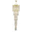 Lustre 21 lumières à intensité variable en cristal-1299399361
