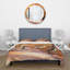 Road In The Park In Sunny Autumn Day - Ensemble de housse de couette Country - Microfibre de polyester-66391892