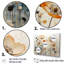 Minimalisme beige et pêche bleuets - ensemble de décorations murales bleuets-107753863-107753860