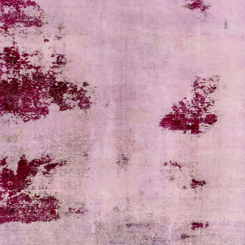 Tapis abstrait moderne 2018, Carré 7 pi