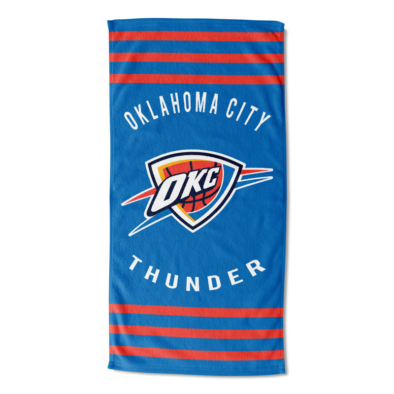 Cotton Blend Lightweight Beach Towel, Oklahoma City Thunder